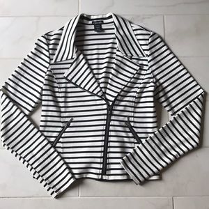 Stoosh Moto Zipper Jacket Size Medium